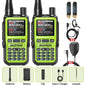 BAOFENG UV-5R Mini Walkie Talkie Multi Band Bluetooth Programming Wireless Copy Frequency 999CH Type-C Long Range Two Way Radio