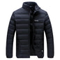 Quality Stand Collar Winter Duck Down Coats Men Warm Light Down Jackets Male Father's Down Coat Fashion Puffer Jackest  JK-826