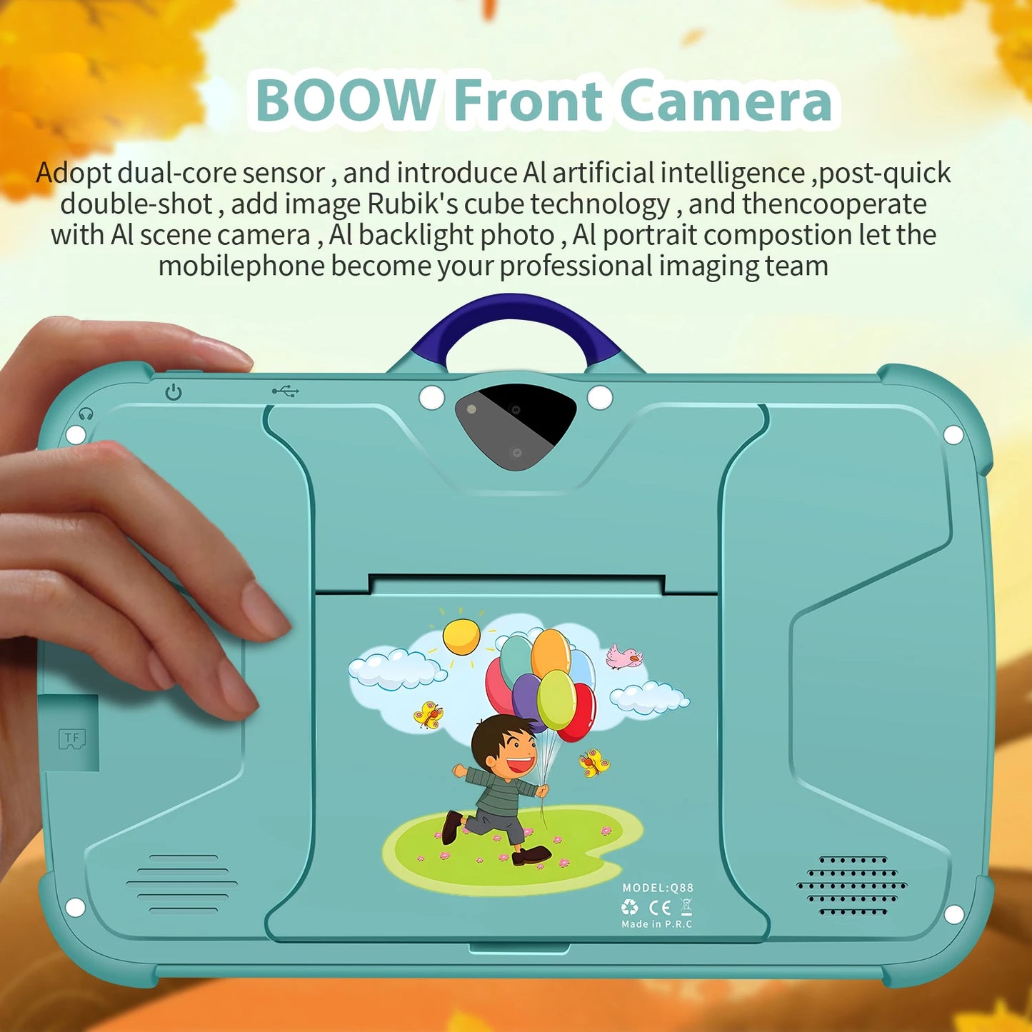 New 7 Inch Android 13 Learning Education Kids Tablets Quad Core 4GB RAM 64GB ROM Cheap Simple Children's Favorite Tablet Pc