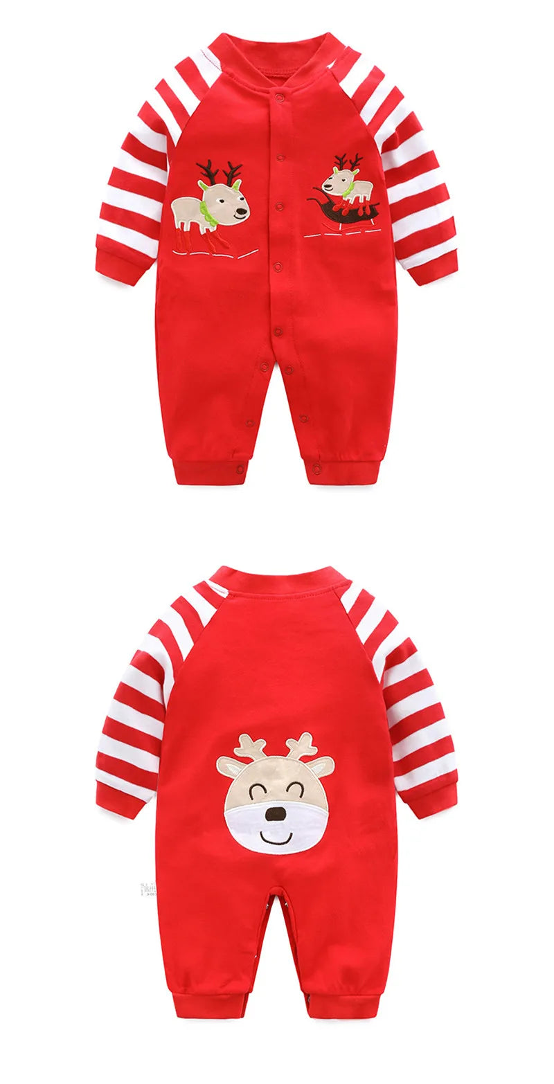 Spring Autumn Newborn Baby Boy Rompers Cotton Girls Clothes 0 to 12 Months Comfortable Babies Jumpsuits Clothing Onesies