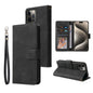 ZZXX Wallet Card Slot Holder Magnetic Flip Leather Case For iPhone 15 Pro Max 14 Plus 13 Mini 12 11 X XS XR SE 2022 8 7 6s Cover