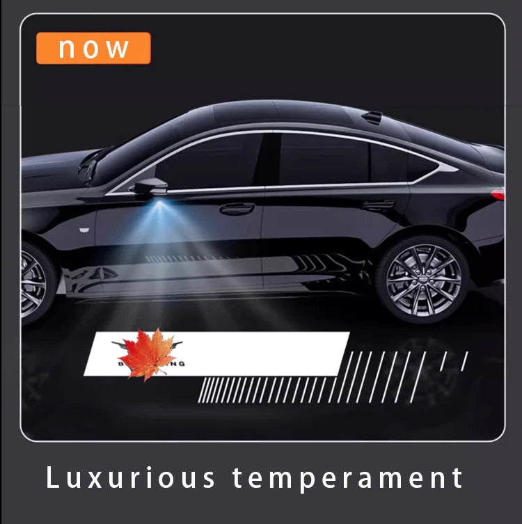 Suitable for Cadillac CT4/CT5/CT6/ATS/CTS/ Escalade rearview mirror welcome carpet light projection