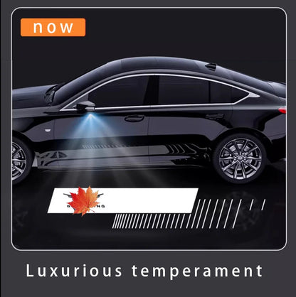 Suitable for Cadillac CT4/CT5/CT6/ATS/CTS/ Escalade rearview mirror welcome carpet light projection