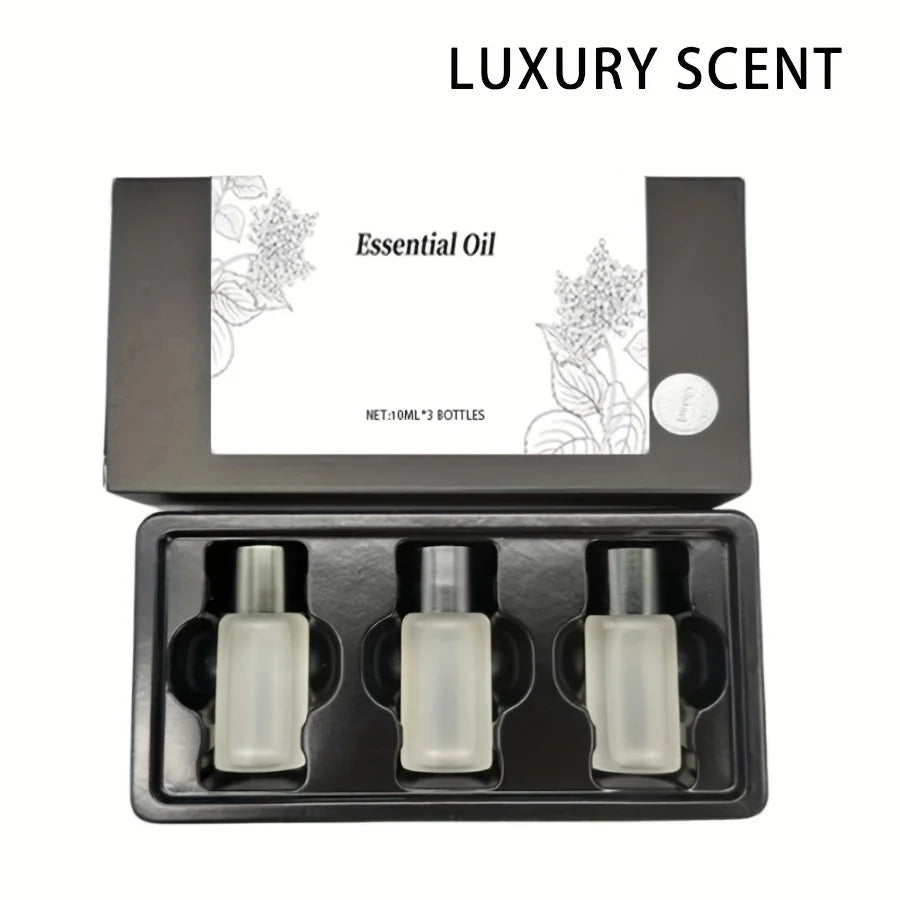 Car Air Fresheners, Three-Piece Set, Portable Car Fragrance, Various Perfume Scents, Used with a Car Diffuser
