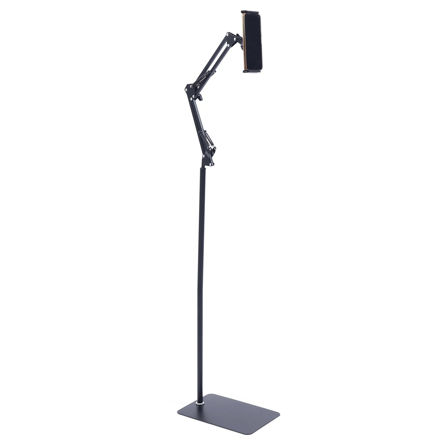 Universal Ipad Stand Floor Tablet Bracket Adjustable Flexible Rotation Phone Holder 360° Rotating Stand Support 4.72-7.09in