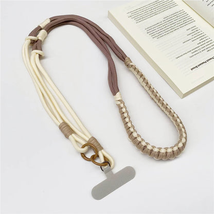 New Korean Crossbody Mobile Phone Hanging Rope Neck Lanyard Wrist Strap DYM Removable Phone Lanyard Water Cup Hanging Rope