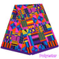 Veritablewax Africa Ankara Prints Batik Wax Fabric DIY Textile Nigeria African Polyester Fabric Dress Sewing Tissu Craft 6 yards