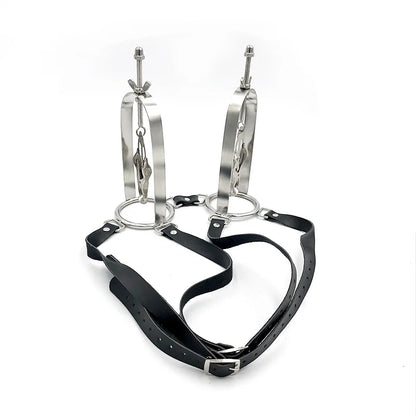 Breast Clips Undershirt Type New Butterfly Breast Clips Breast Chain Erotic Products Nipple Clamps Alternative Couple Sex BDSM