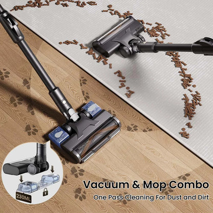 Proscenic P20 OnePass Cordless Vacuum Cleaner, 70000Pa Suction, 70-Min Runtime, 680W Brushless Motor, Wet & Dry Cleaning 3 Sold