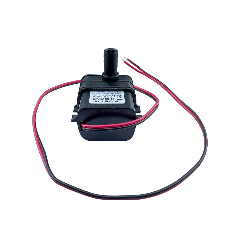 4.8W 5.8W 240L/H Silent Fish Tank Pump DC 12V 24V Solar Brushless Motor Pool Circulating Submersible Pump Water Pump