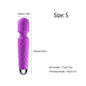 Wireless Dildos AV Vibrator Magic Wand for Women Clitoris Stimulator G Spot Massager Vibrator Female Masturbator Adult Sex Toys