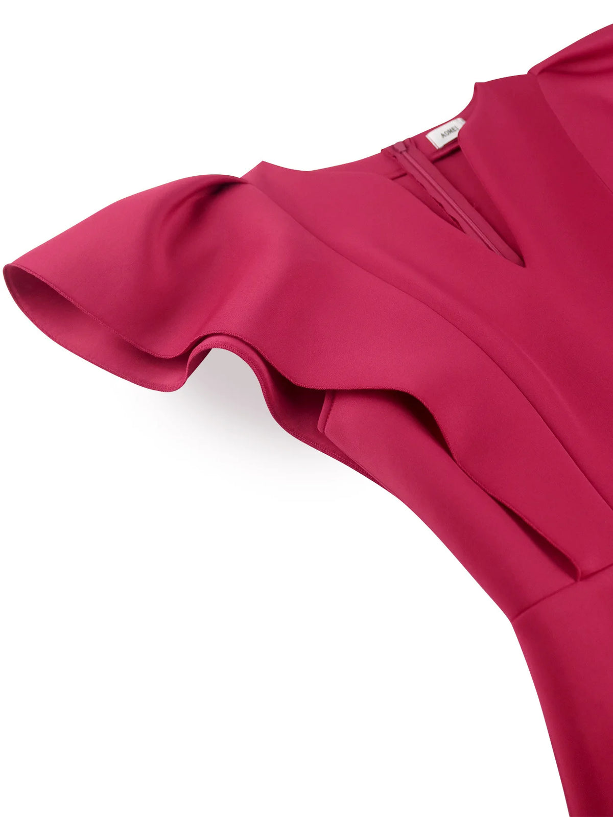 dresses for women's dress V-neck short-sleeved evening dress with ruffled edges summer formal prom elegant party dresses hxy303