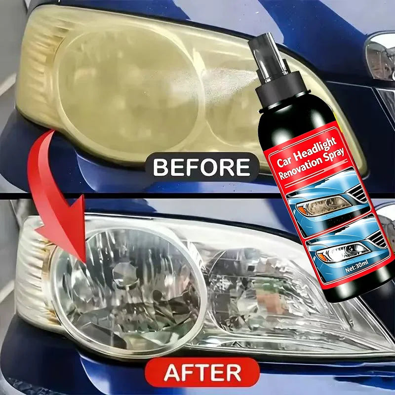 Spray & Shine — No More Haze or Yellow