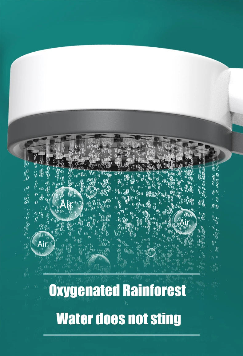 10 Spray Modes Filtered Shower Head High-Pressure Handheld Showerhead Water Saving Fall Resistance Bathroom Shower Nozzle