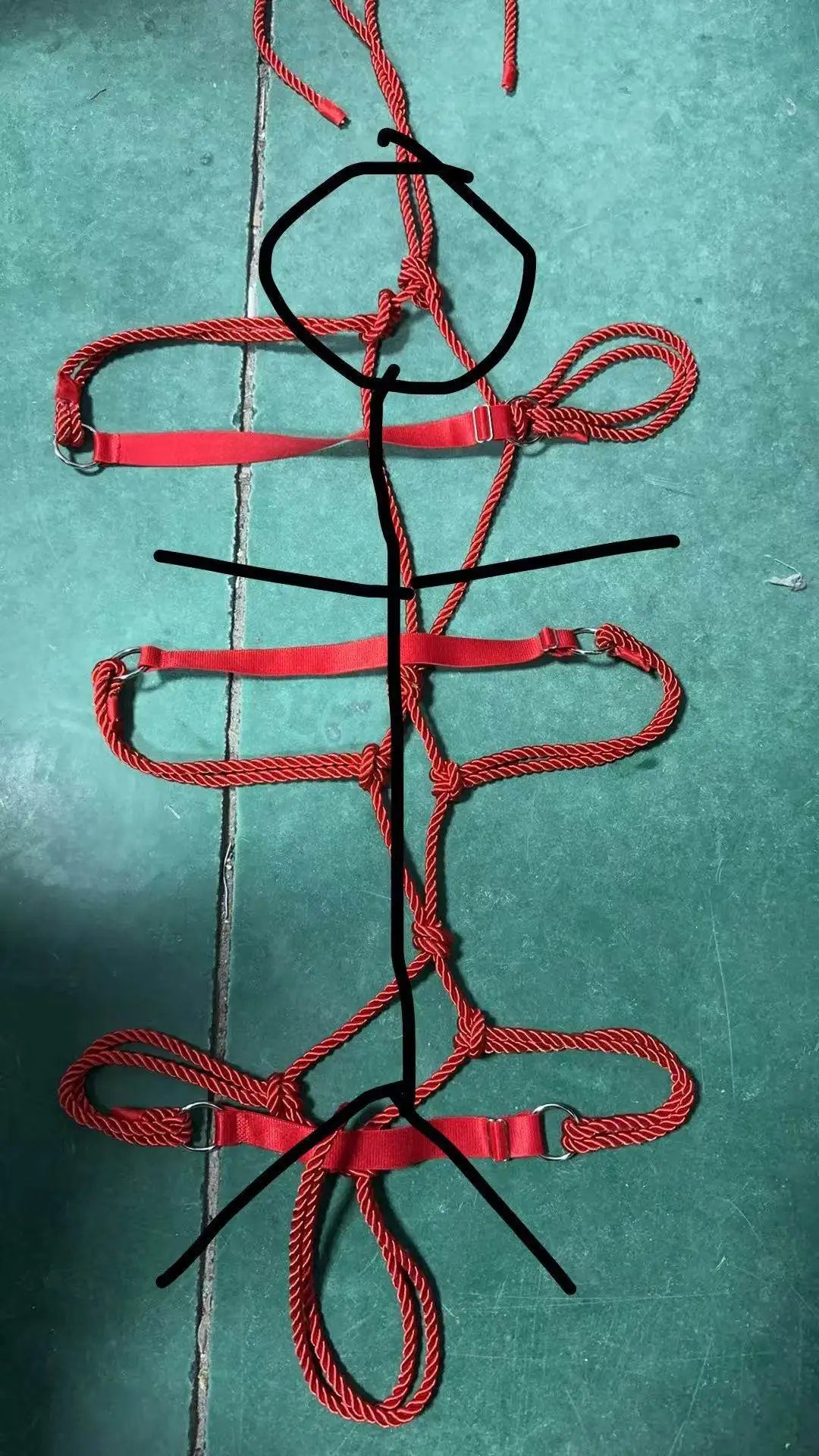 Women’s Rope Body Harness Belt  BDSM Bondage Lingerie Adjustable Chest Straps Fetish Intimate Adult Products Sex Toy Clothing