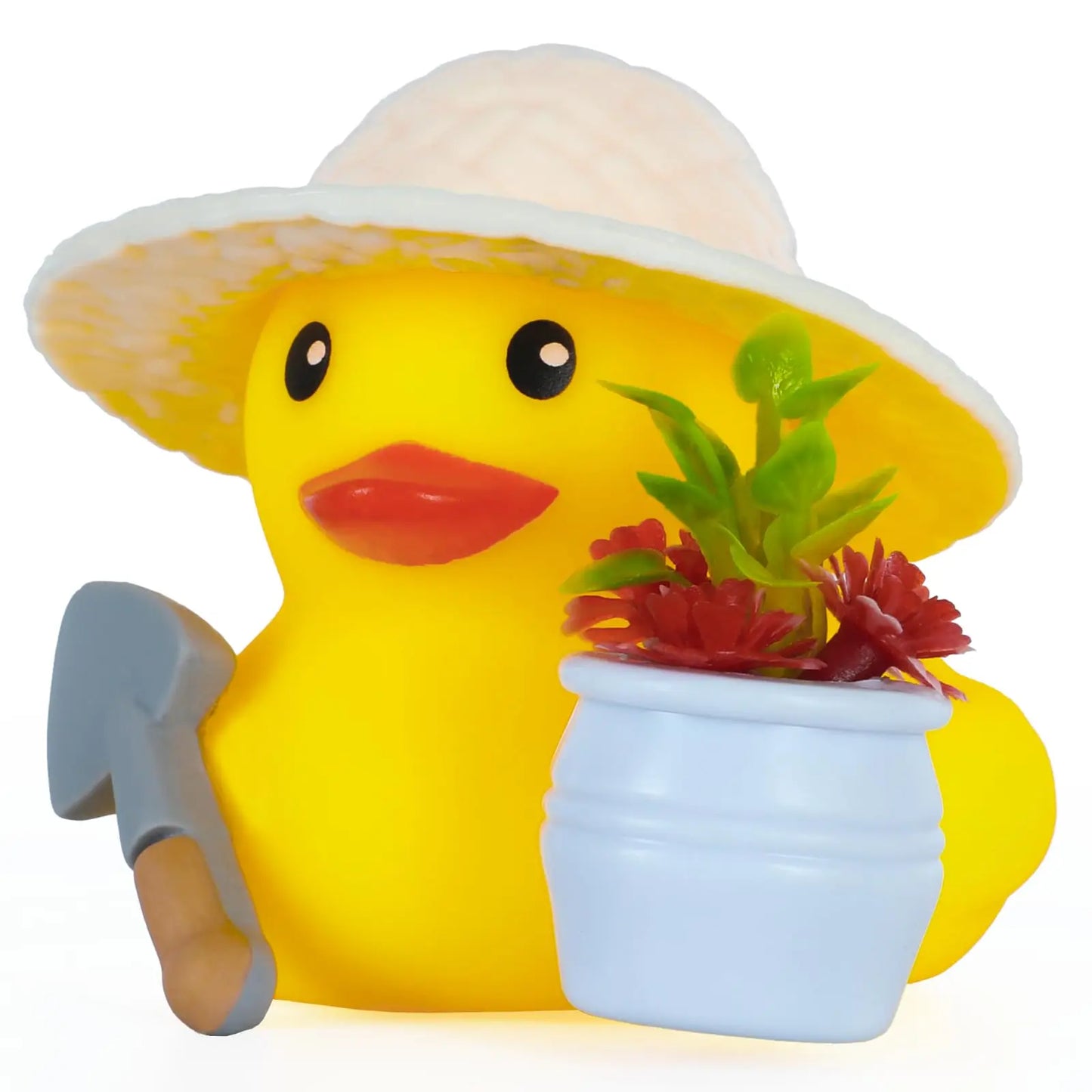 Gardener Duck  Car Rubber Duck for Jeeps Car Dashboard Decoration with,Squeaky Duck Party Favors Baby Bath Toys Kids Toys