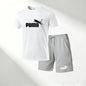Hot Sale 2026 Men's T-Shirts Sets O-Neck Short Sleeve+Sports Shorts Quick Dry Casual Street Fashion Home Outdoor Running 2 Piece