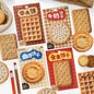 30pcs Biscuit Plan Series Retro Ins Dessert Biscuit Theme Message Memo Creative DIY Handmade Scrapbook Aesthetic Material