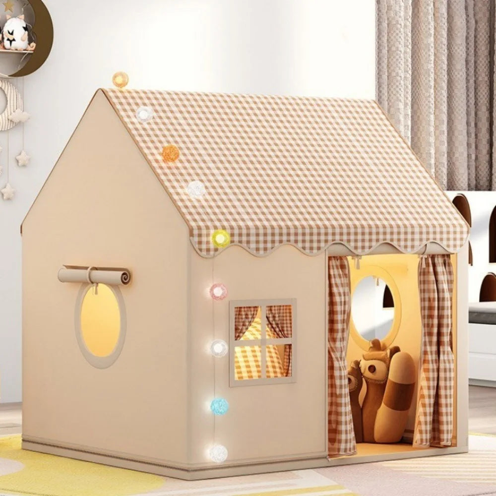 Ins Folding Children Play Tent Indoor Outdoor Princess Castle House Enfant Room House Girls Gift Toys Tents Children Play Tent