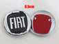 1pcs 3D 9.7cm 8.5cm 7.5cm ABS Car Front Logo Front Grill Rear Bumper Tail Door Trunk Emblem Sticker Styling Accessories For FIAT