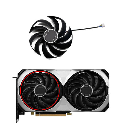 95MM PLD10010S12HH RTX4070 GPU fan for MSI games GeForce RTX 4070 4070Ti super  Ventus 2X graphics card cooling Fan