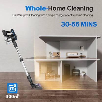 INSE N5T 465W 35000Pa Suction Power Cordless Vacuum Cleaner Handheld Smart Home Appliance Removable Battery Dust Mug