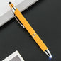 New 3in1 Multi-function Pen Capacitive Pen with LED Light 1.0mm Ballpoint Pen Stationery Screen Touch Gadgets Construction Tools