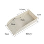 Dish Plastic Turtle Food and Water Bowl Tortoise Accessories for Basking Feeding Bathing