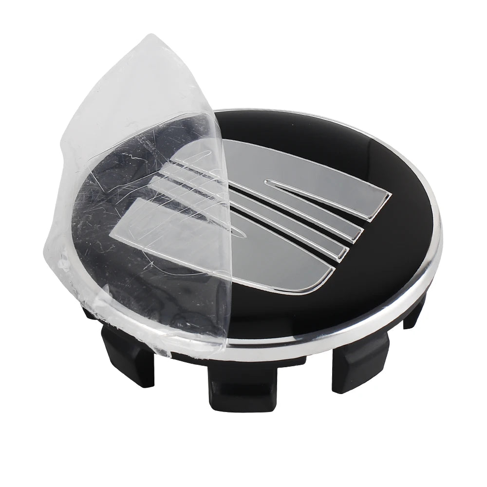 4Pcs 55/56/63mm Car Wheel Tire Center Emblem Cover Hub Caps Sticker for seat cupra Ateca Leon 6f 6j FR Mk2 Mk3 5f 1p lbiza Exeo