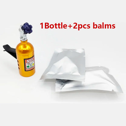 10pcs Balms Car Freshener Air Scent Solid Perfume Refill Bottle Nos Car Air Freshener Auto Outlet Perfume Flavoring Fragrance AC
