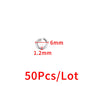 1.2mmThickness Open Jump Rings Width 6mm~12mm Stainless Steel Jewerly Making Supplies Accessorie DIY Necklace Connector Findings