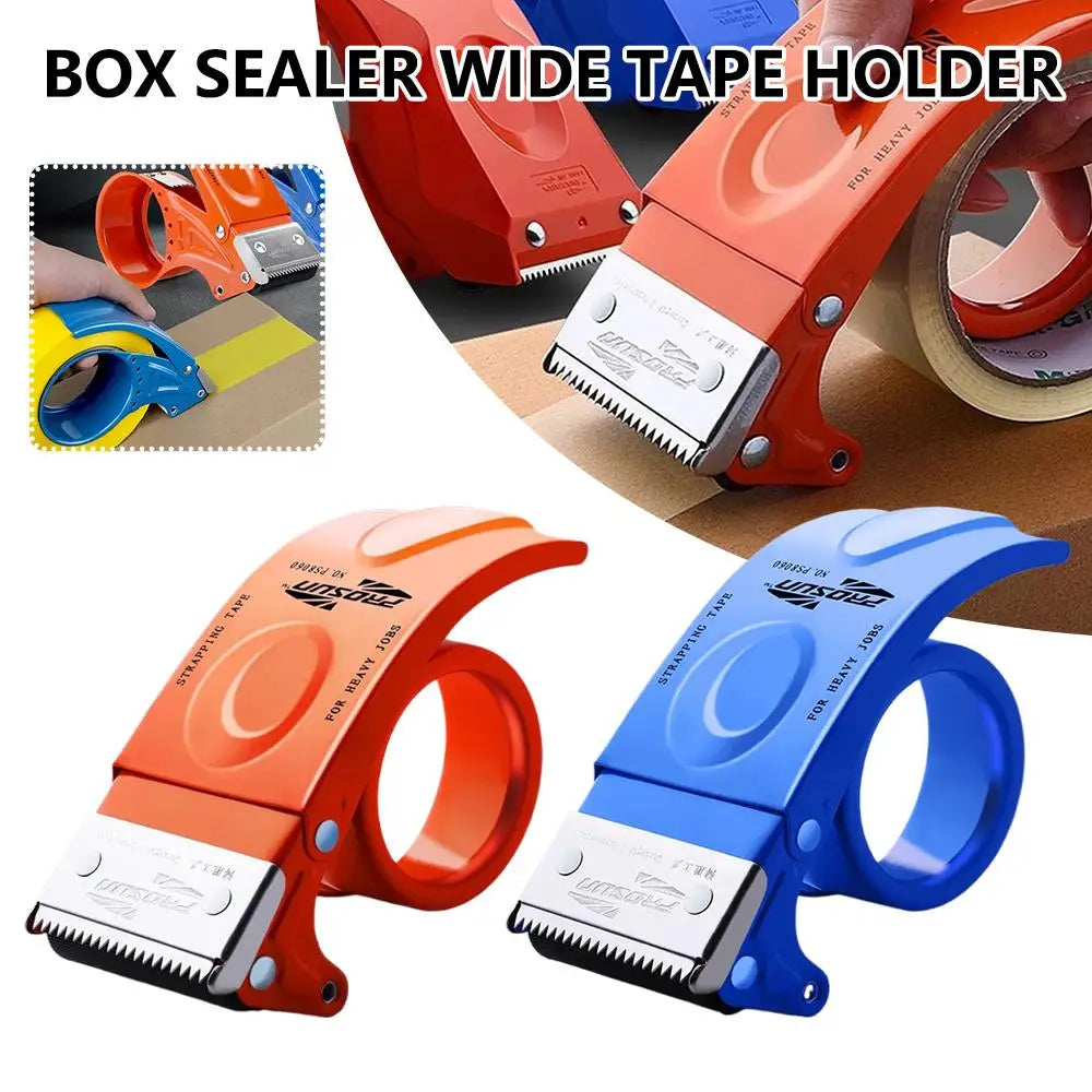 Tape Dispenser Adhesive Roller Cutter Stationary Package Machine Supplies Bag Plastic Packer Sealing Thickened Sealing Device