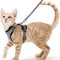 Adjustable Anti-Escape Small Cat Belt Kitten Harness Light Breathable Soft Pet Vest Wiring Harness Traction Belt Kitten Walking