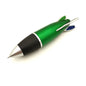 4in1 Color Retractable Rocket Ballpoint Pen 1.0mm Bullet Tip Office School Writing Signature Ball Pens Stationery Black Blue Red