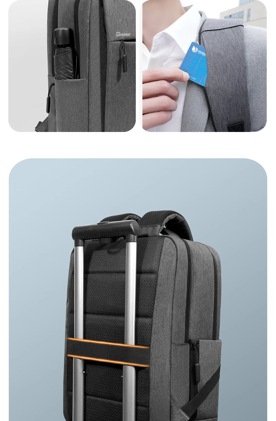 Laptop Bag Backpack School Bag Rucksack Anti Theft Men Backbag Travel Daypacks Male Leisure Backpack Mochila Women laptop Case