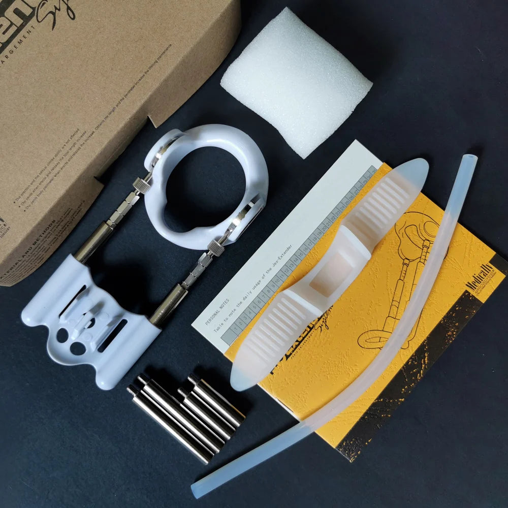 Penis Extender Enlargement Penis Pump Enlarger Edge Stretcher Correction Bending Male Cock Growth Train Penile Training Extender