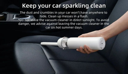 Original MIJIA Portable Handheld Vacuum Cleaner For Home Car Mini Wireless Dust Catcher Collector 13000PA Cyclone Suction