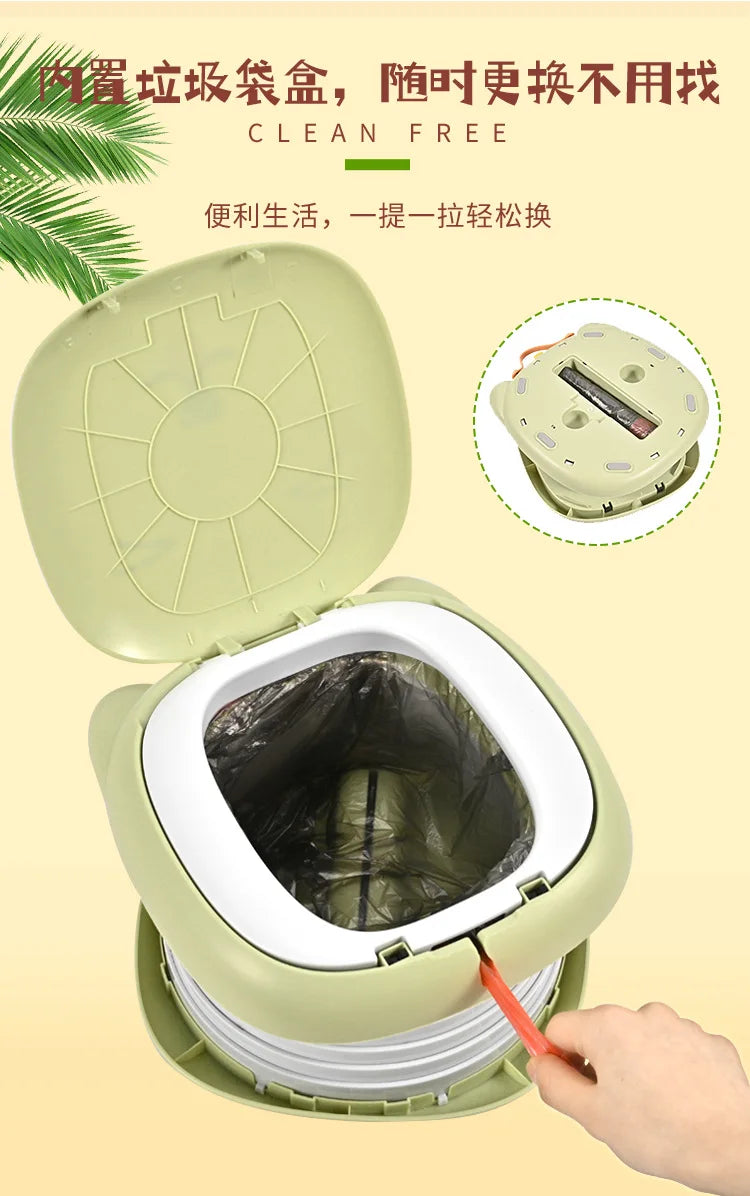 Portable Potty for Toddler Travel Foldable Potty Training Toilet for Car Camping Indoor Outdoor Bathroom for Baby Children Kids