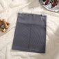1Pcs Spring Summer New High Waist Elastic Business Women's Mini Skirt Black Slimming Knitted Half Body Skirt Professional Work