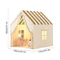Large Kids Toddler Play Tent Indoor Outdoor - Foldable Pop Up Playhouse with Mesh Windows Safe Non-Toxic for Boys Girls