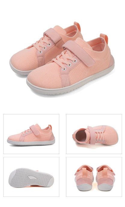 Kids wide foot barefoot shoes boys and girls minimalist kids sneakers natural opening shoes toddler small big kids walking shoes