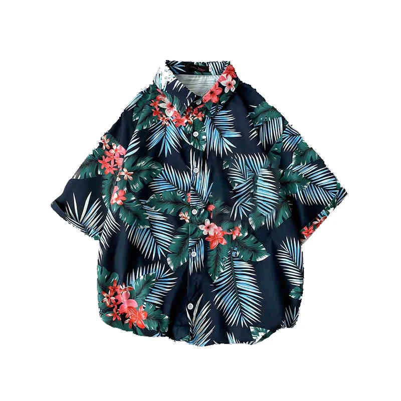 2025 Summer Men's Panda Hawaiian Shirts Loose Breathable 3d Printed Short Sleeve Beach Casual Shirts Hip Hop Streetwear
