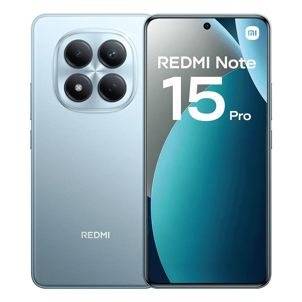 Xiaomi Redmi Note 15 Pro 4G Smartphone NFC MTK Helio G200-Ultra 6.77" 120Hz Display 200MP OIS, 45W Charge, IP65, Battery 6500mah