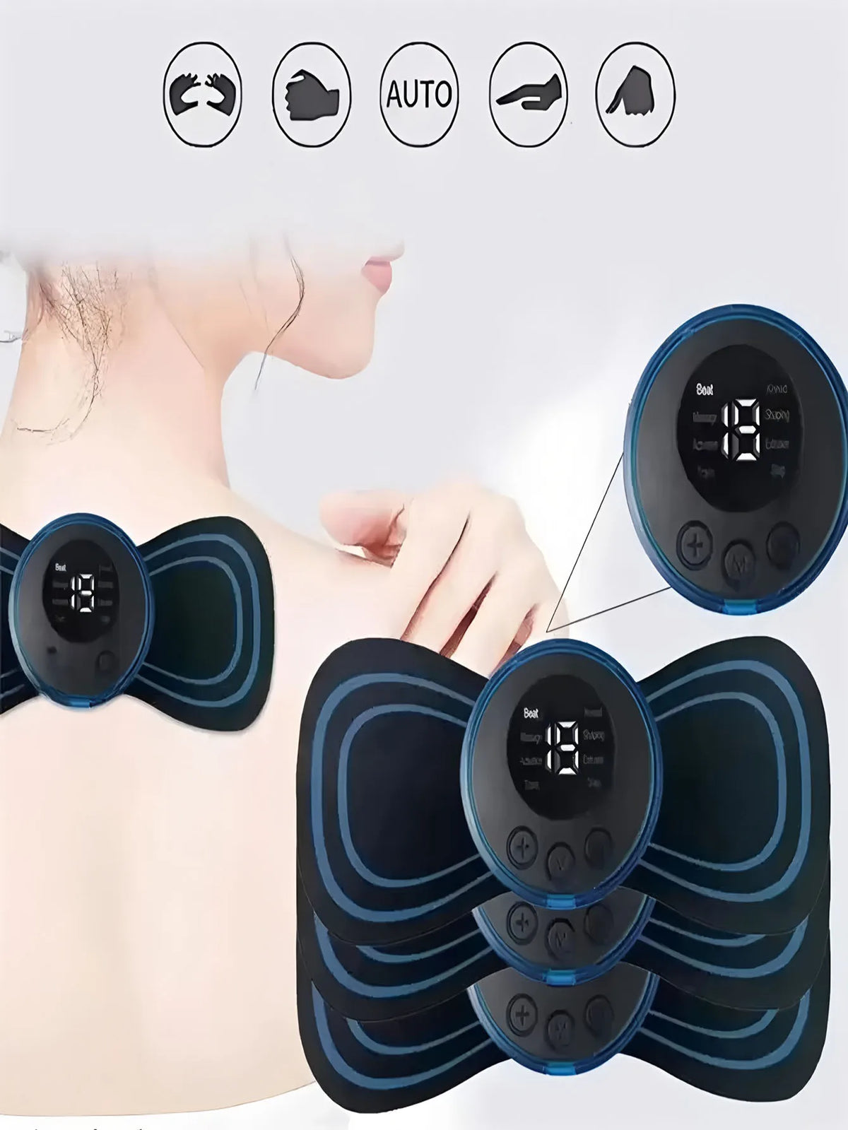 Ems Massager Kit, Foot Massager Pad, Body Massager Patch For Whole Body
