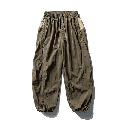 Outdoor Sports Casual Track Pants Men Women Lightweight Hiking Breathable Waterproof Quick Dry Loose Techwear Cargo Pant Trouser