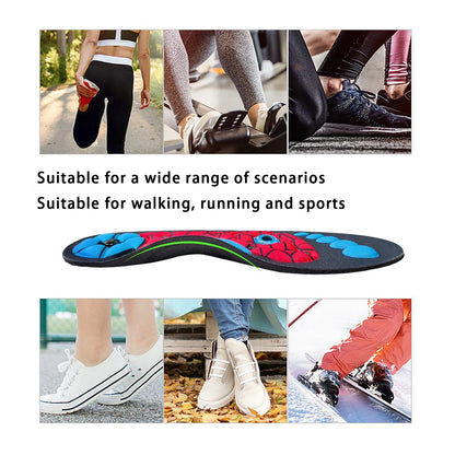 Plantar Acupoint Massage Insoles Men Women Magnetic Therapy Massage Insole Arch Support Orthopedic Shoe Pads 2Pcs/4Pcs