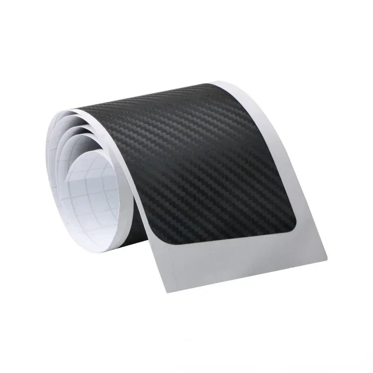 Car Rear Bumper 90/104cm Sticker Carbon Fiber Protective Pad Anti-Scratch Cover Car Edge Board Scuffproof Decal Strip NEW