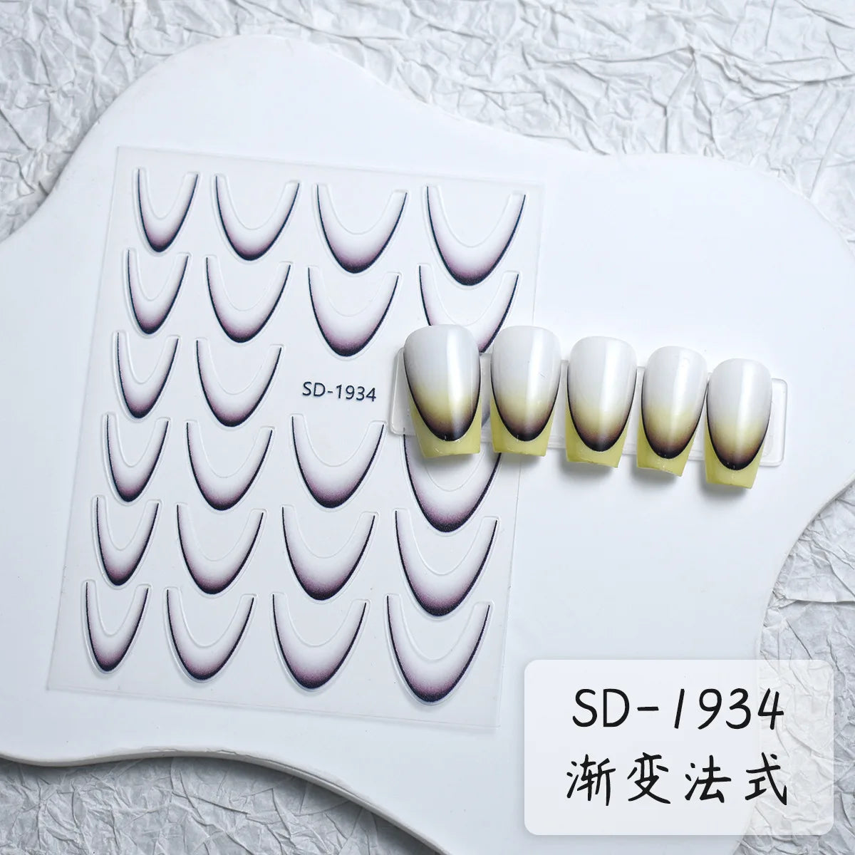 5D Pink White Black Bowknot Ribbon Pearl Sweet Bow Nail Sticker Adhesive Nail Art Decoration Parts Stickers Manicure Decals