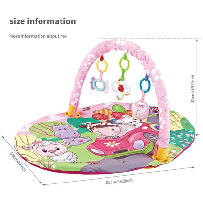 Baby Fitness Frame For Children Play Mat Rack Crawling Blanket Infant Play Rug Gift Kids Activity Gym Mat Kids Toys