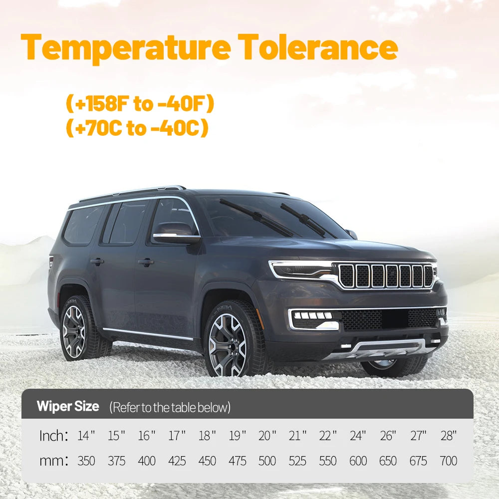 Wiper Front Wiper Blades For VW GOLF 6 Hatchback 2009 2010 2011 2012 Windshield Windscreen Front Window 24"+19" Accessories
